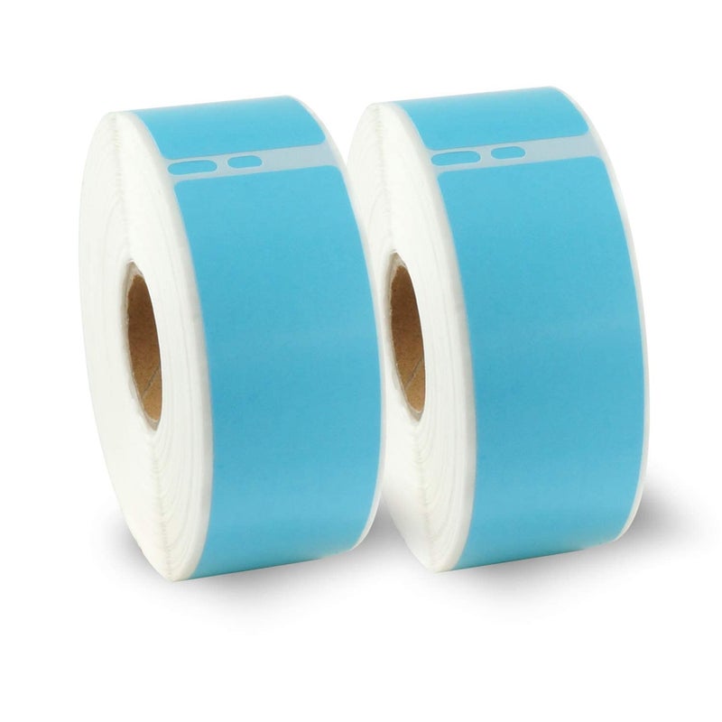 BETCKEY - Compatible DYMO 30252 (1-1/8" x 3-1/2") Address & Barcode Labels - Compatible with DYMO Labelwriter 450, 4XL & Zebra Printers[2 Rolls/700 Labels, Green] - Image 1